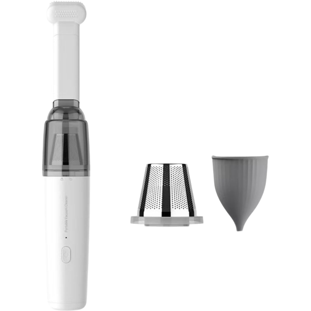 ShineLux Auto™️ V8 Mate Cordless Car Vacuum High Power 13000Pa/30AW White