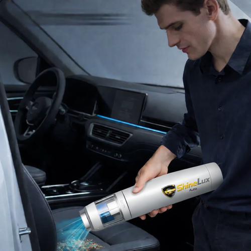 ShineLux Auto™️ V8 Mate Cordless Car Vacuum High Power 13000Pa/30AW White